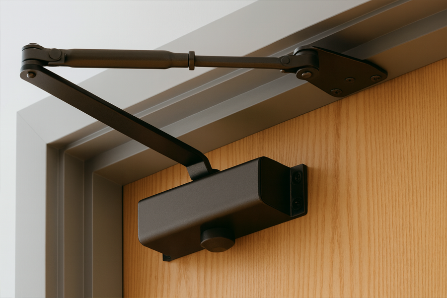 commercial door closer installation in Austin Texas