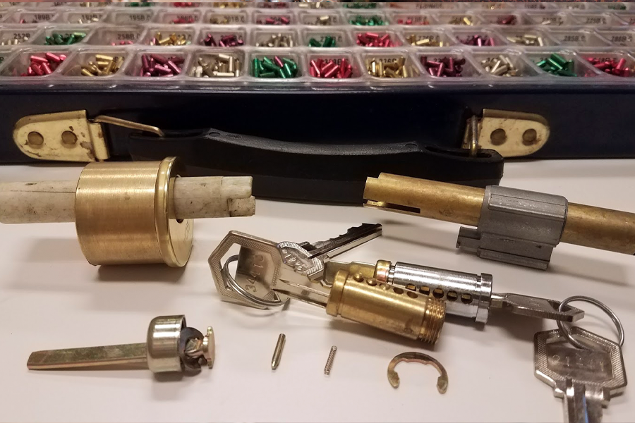 commercial rekey service for business lock in Austin TX